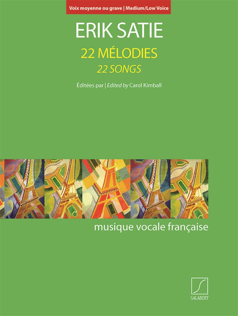 22 Mélodies (pour voix moyenne ou grave et piano)